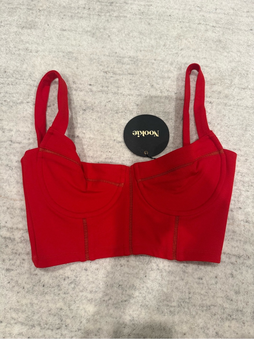 Nookie Scarlet Longline Underwire Bustier Bra